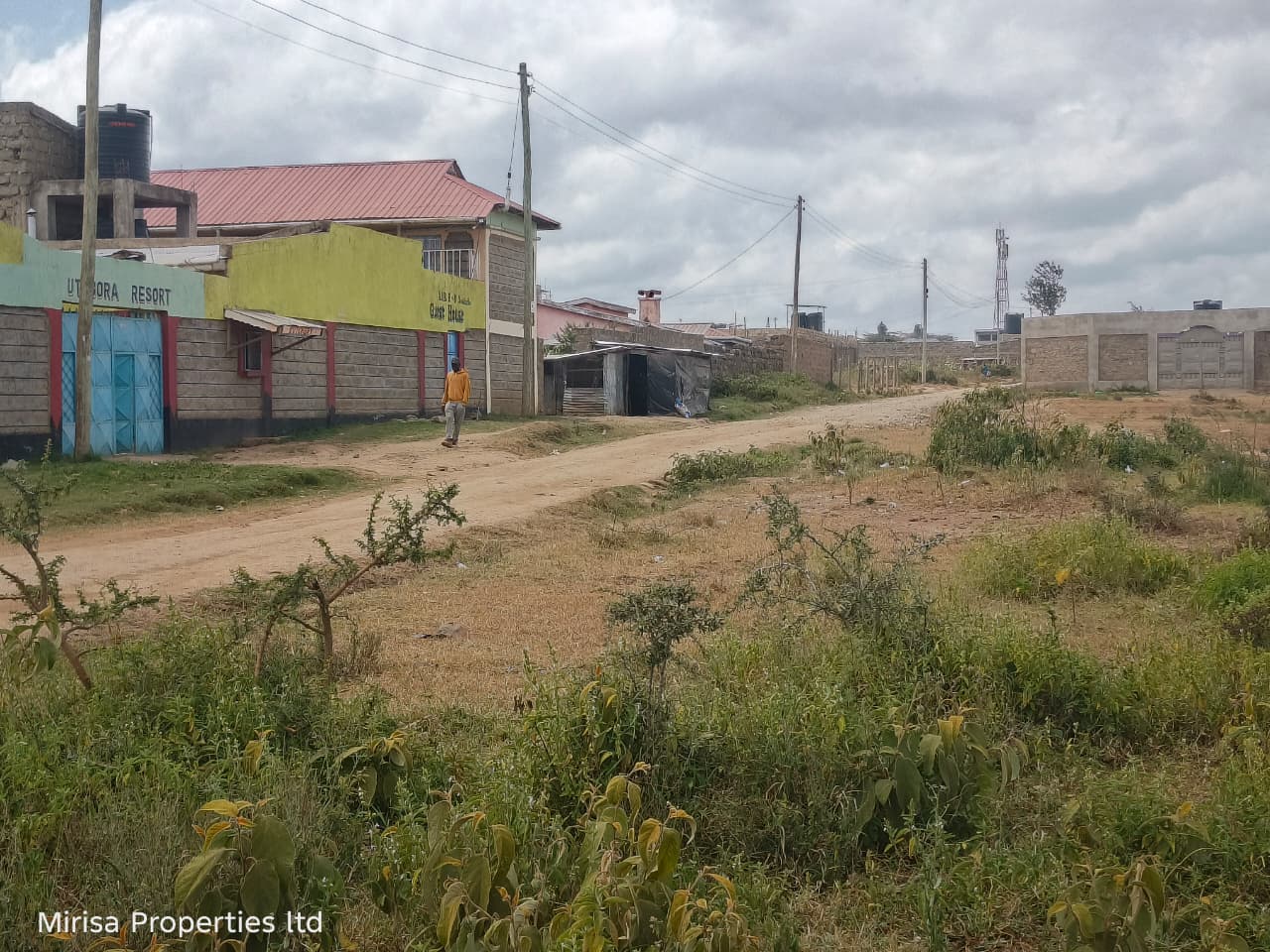 half acre plot for sale Narok – Utubora Estate established residential area